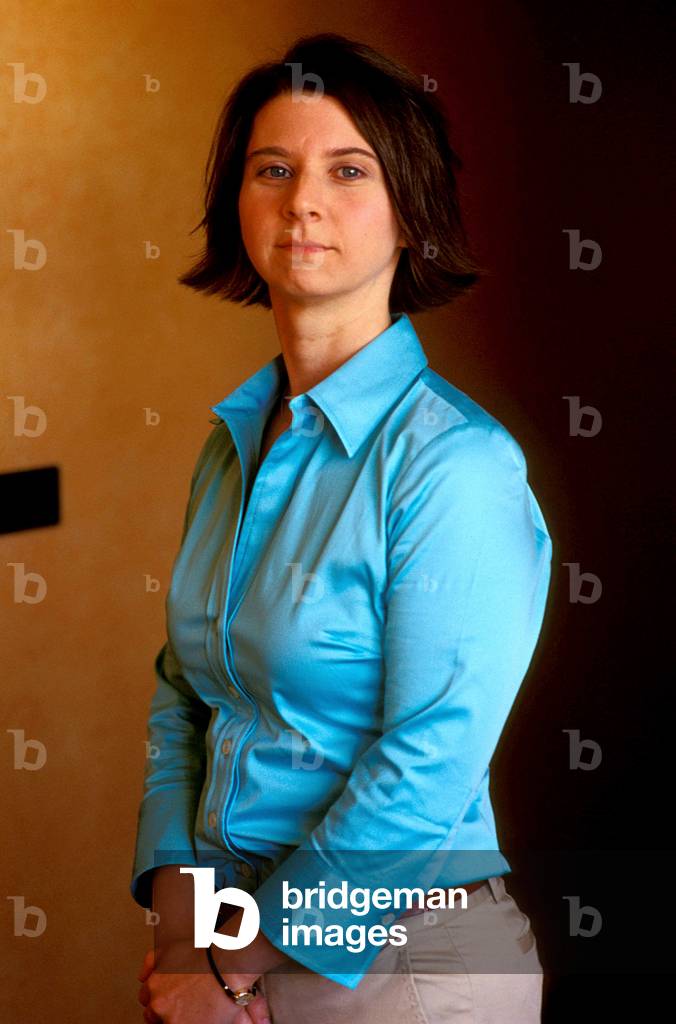 Portrait of Ronlyn Domingue American writer in 2006.