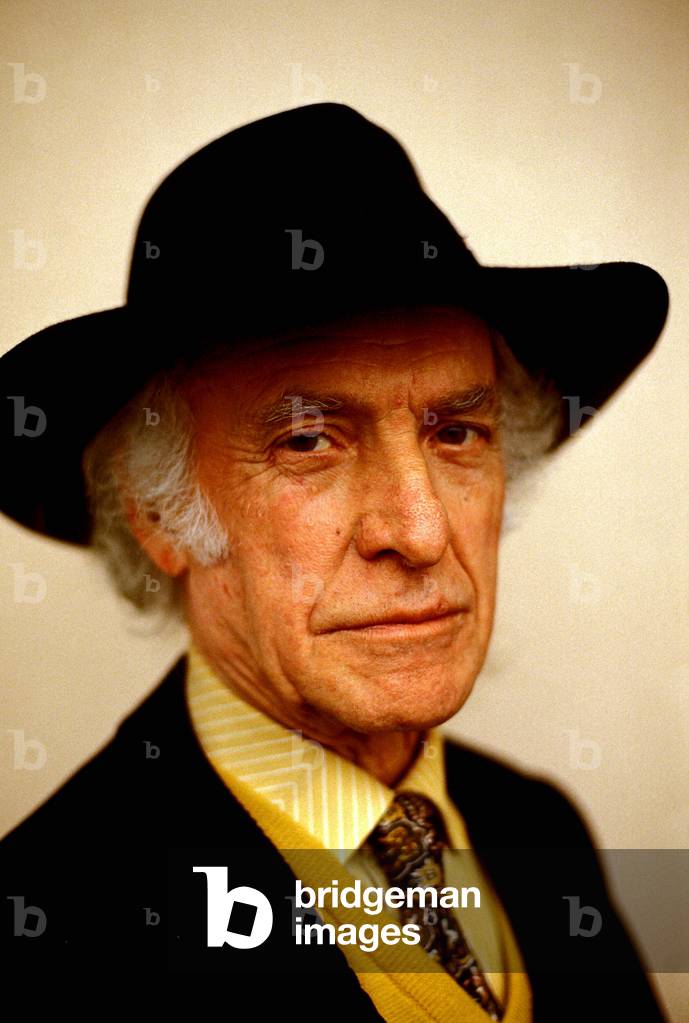 Portrait of the writer, psychanalist and master in Zen meditation Jacques Brush.