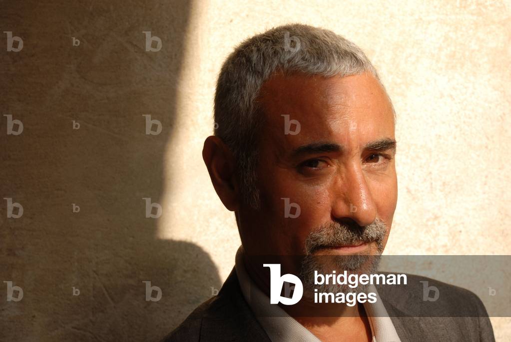Portrait of the writer Pino Cacucci. Photography 09/2008