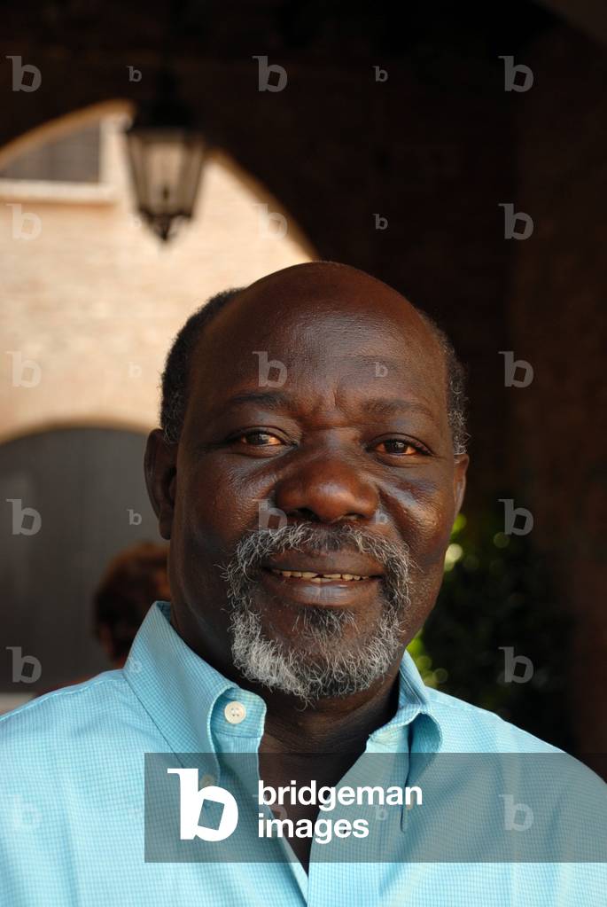 Portrait of the Malian writer Dolo Sekou Ogobara in 2013 Photography