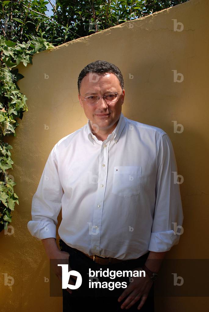 Portrait of Luis Leante, writer. Photography 2008