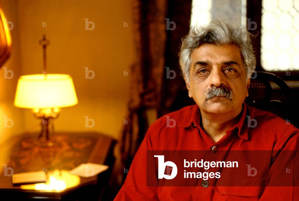 Portrait of British writer and director of Pakistani origin Tariq Ali (born 1943). 2005