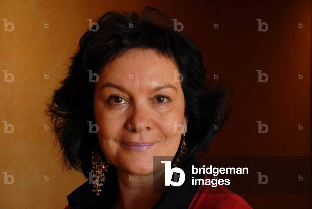 Porträt der spanischen Schriftstellerin Clara Sanchez, 2011. 