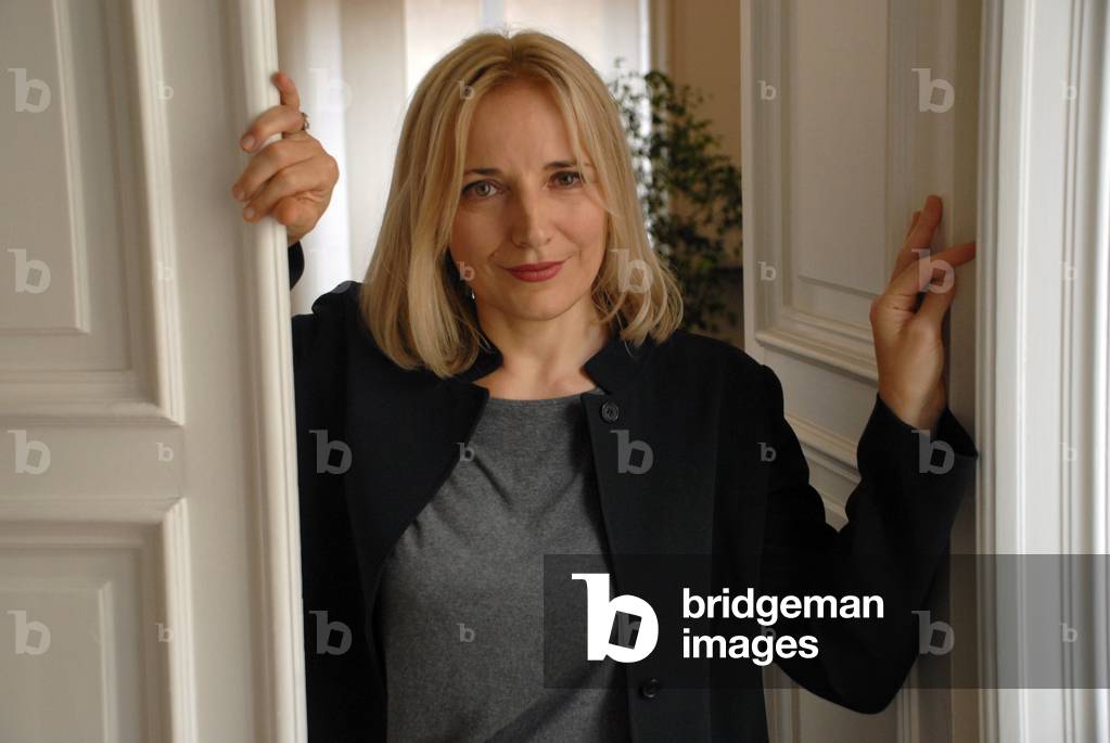 Portrait of the Italian writer Daniela Padoan, 2013 Photography