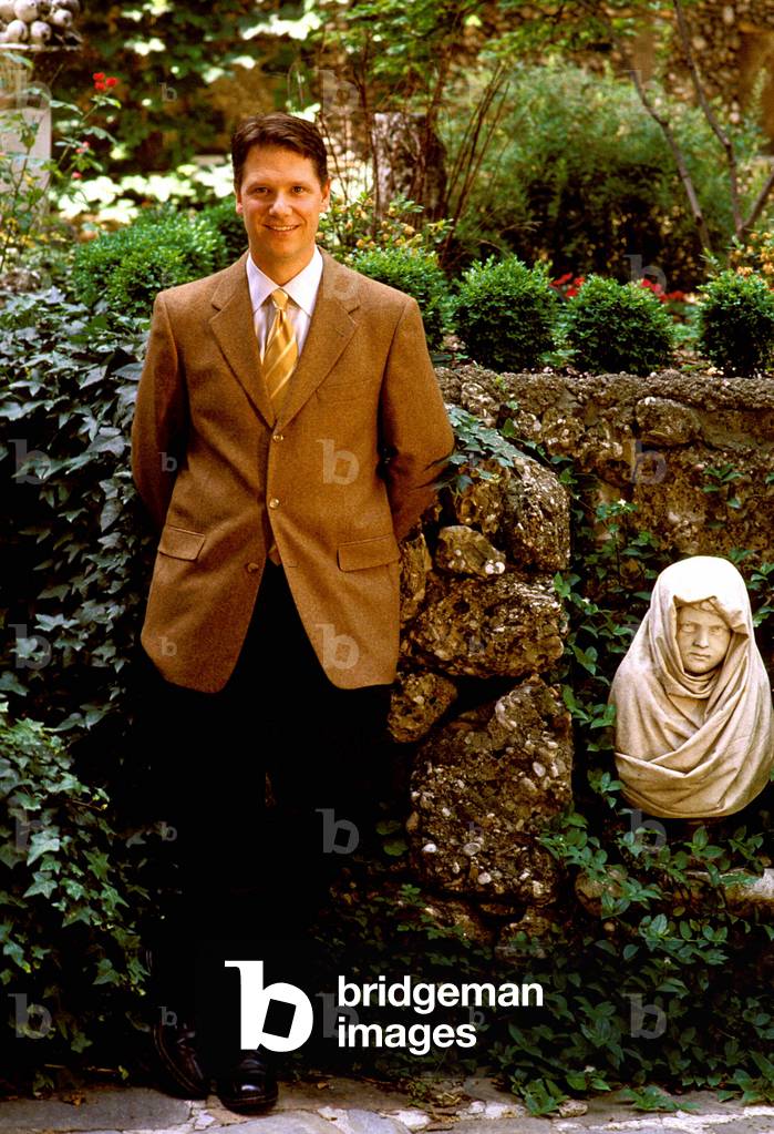 Portrait of writer and translator David Ellis