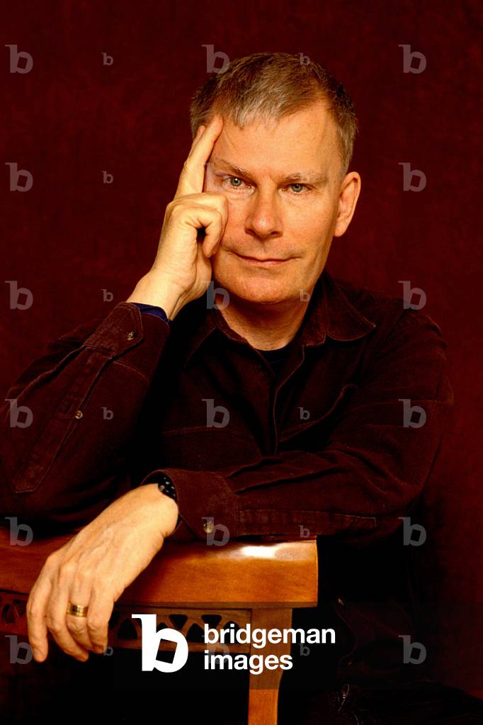 Portrait of American writer James Grady in 2003.
