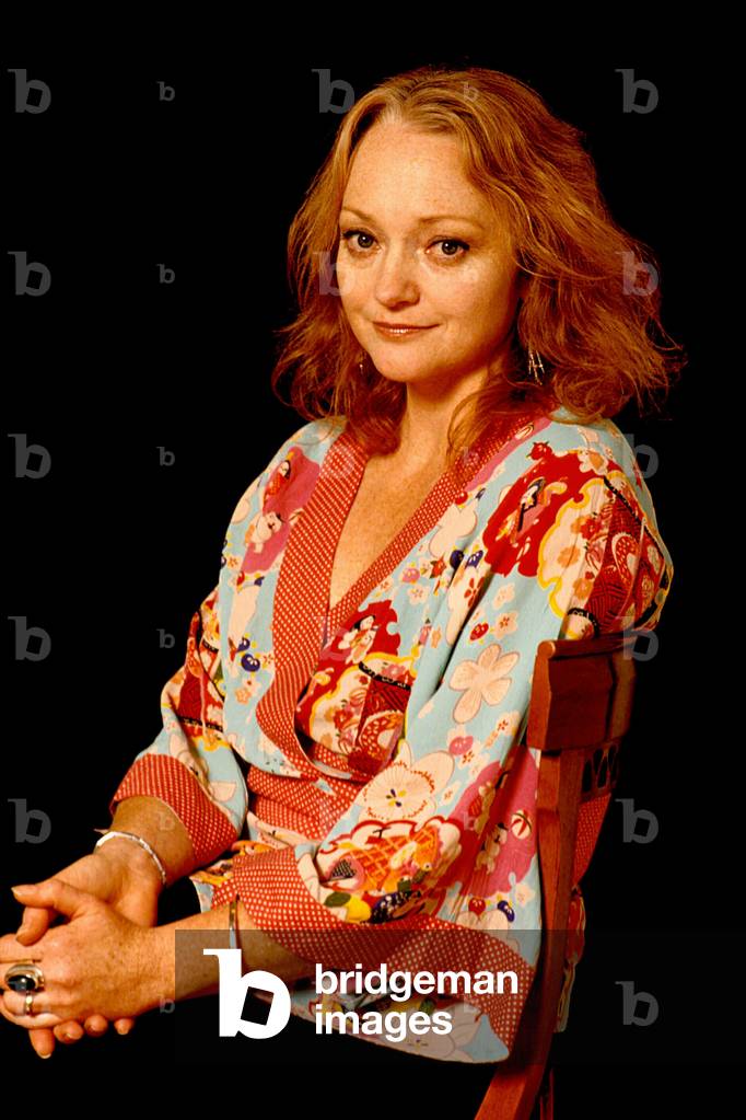 Portrait of English writer and comedian Stella Duffy (born 1963). 2004