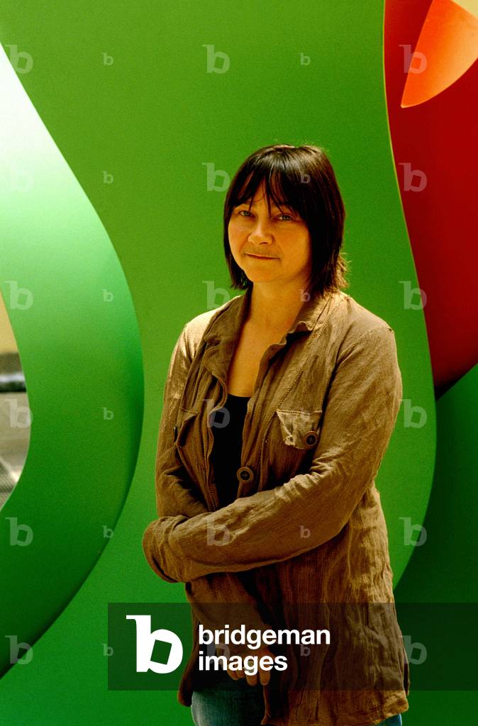 portrait of Ali Smith Scottish writer.