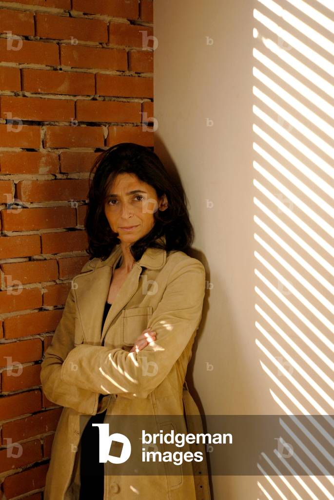 Portrait of Italian writer Benedetta Cibrario. Photography May 2008.
