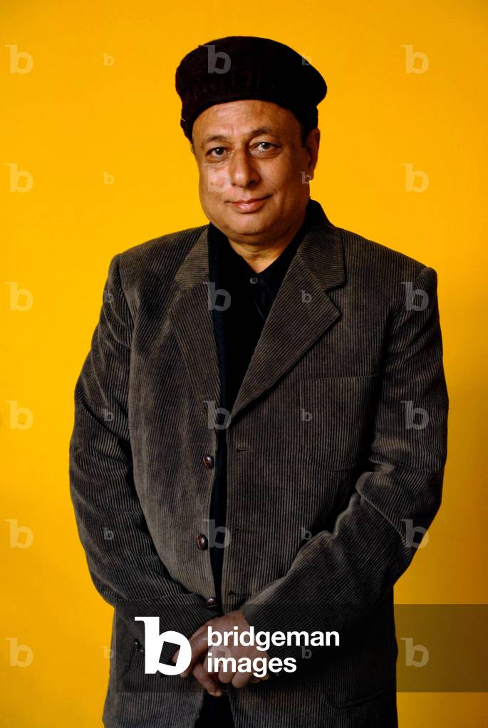 Portrait of the Indian writer Uday Prakash. Photography May 2008.