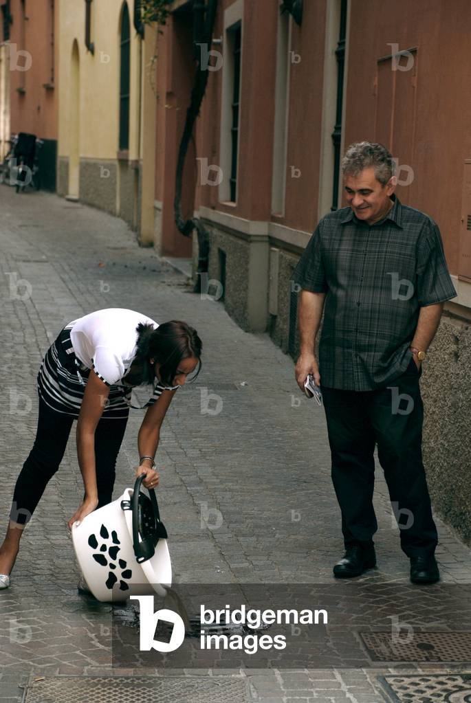 Portrait of the writer Bernardo Atxaga. photography 09/2008
