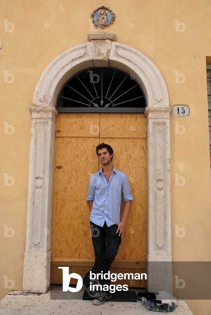 Portrait of writer Vincenzo Latronico. Photography 09/2008