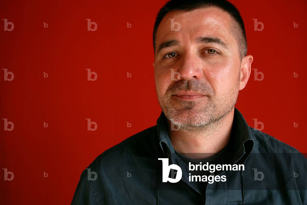 Portrait of writer Mihai Mircea Butcovan in May 2008