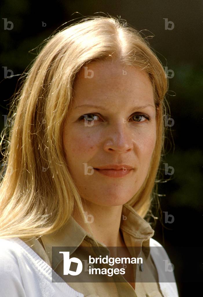 Portrait of journalist and writer Asne Seierstad.