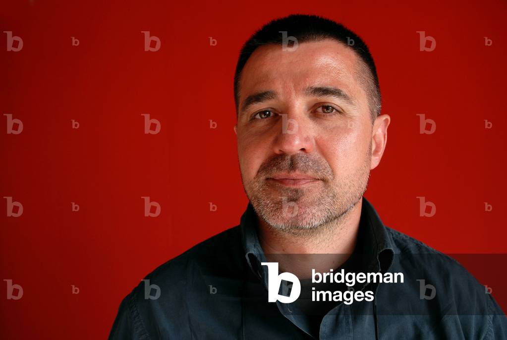 Portrait of writer Mihai Mircea Butcovan in May 2008