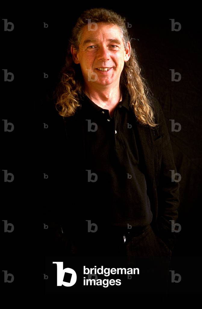 Portrait of Marc Soulier dit Ayerdhal French writer.