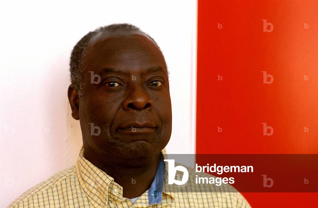 Portrait of Emmanuel Dongala (born in 1941), writer from Congo.