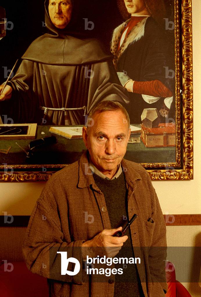 Portrait of Danish writer Jorn Riel. 2005