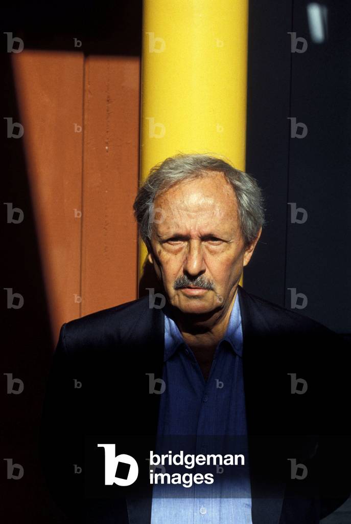 portrait of Carlos Franqui (1921-2010) writer, poet, journalist, art critic and Cuban political activist.