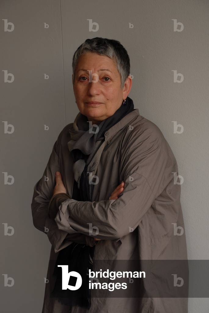 Portrait of writer and scenarist Liudmila Oulitskaia (Lyudmila Ulitskaya or Ljudmila Ulickaja) 2012 - Photography