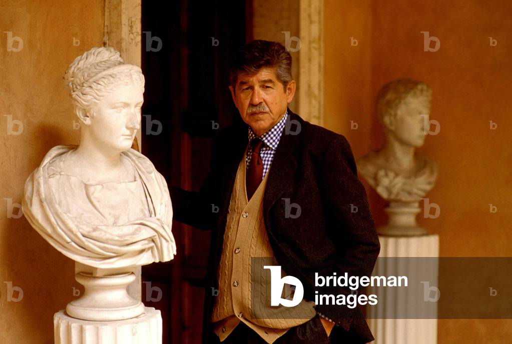 Portrait of the writer Alfredo Bryce Echenique