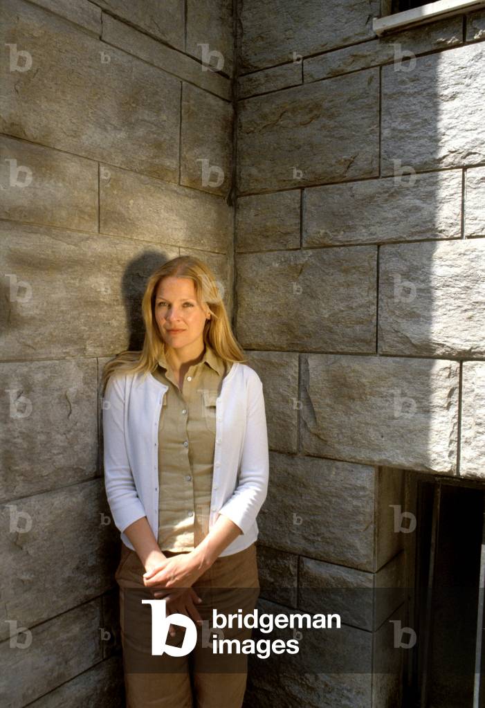 Portrait of journalist and writer Asne Seierstad.