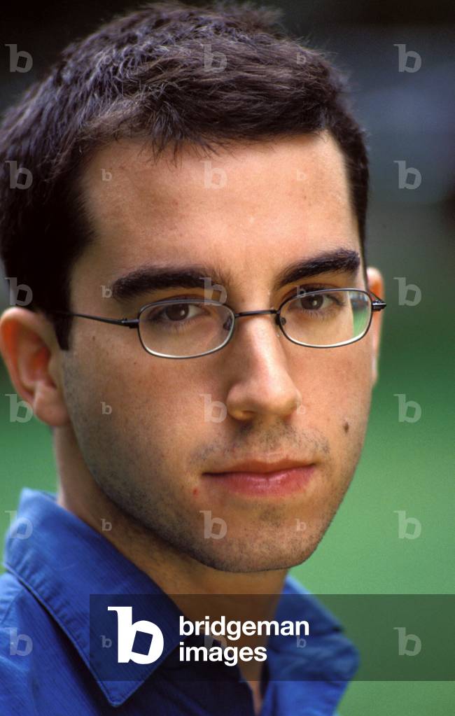 Portrait of the writer Jonathan Safran Foer
