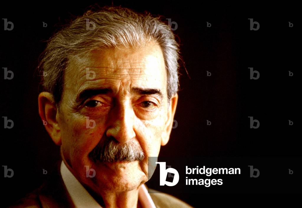 Image of Photography depicting Portrait of Juan Gelman Argentine poet and writer.