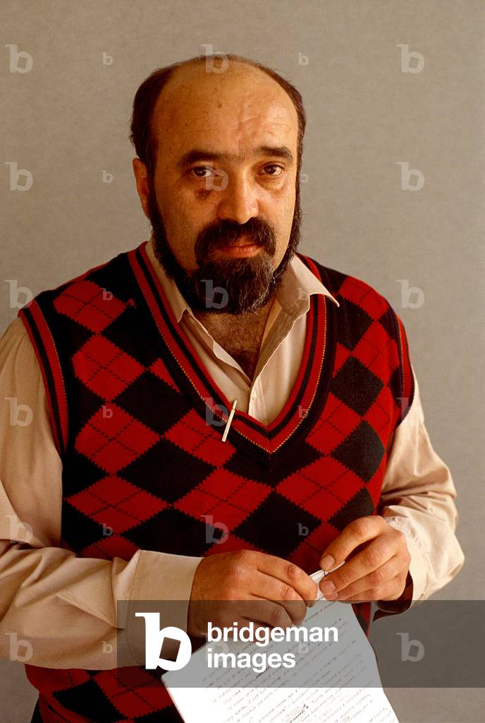 Portrait of the Russian writer Evgeni Popov (Evgenij)