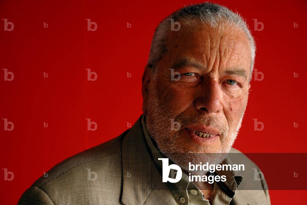 Portrait of the writer Danilo Mainardi in May 2008