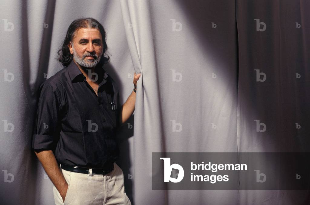Portrait of Tarun J. Tejpal (Tarun Jit Tejpal), Indian writer and journalist.