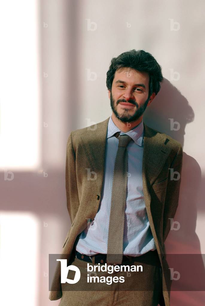 Portrait of Pierdomenico Baccalario, writer. Photography March 2009