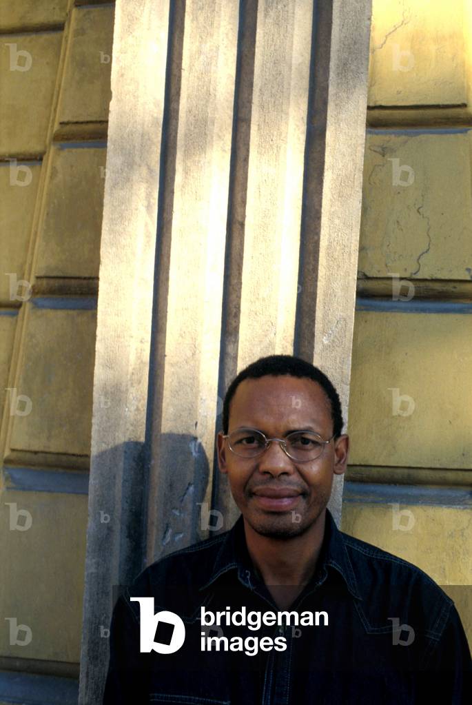 Portrait of the writer Tierno Monenembo. 2007