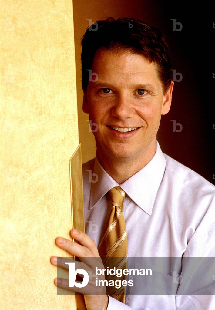 Portrait of writer and translator David Ellis