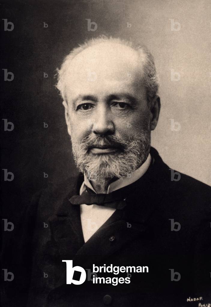Portrait of Leon Labbe (1832-1916), French surgeon and politician. Photography Nadar late 19th century.