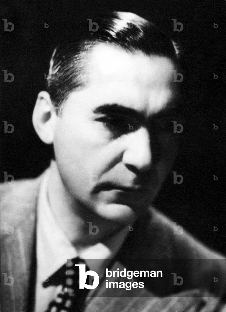 The Italian journalist and realizer Curzio Malaparte (1898-1957- ca. 1947)