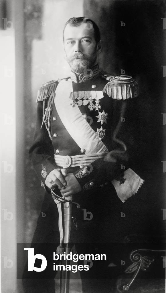 Portrait of the Russian Tsar Nicholas II (1868 - 1918) circa 1910