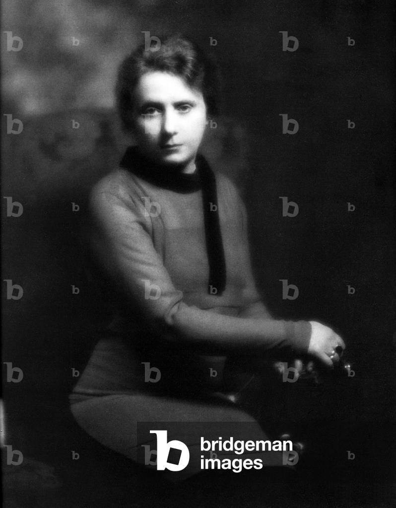 Fascism: portrait of the woman of letters and art critic Margherita (marguerita) Sarfatti (1880-1961) in 1916 in Milan. She was the mistress of Benito Mussolini.