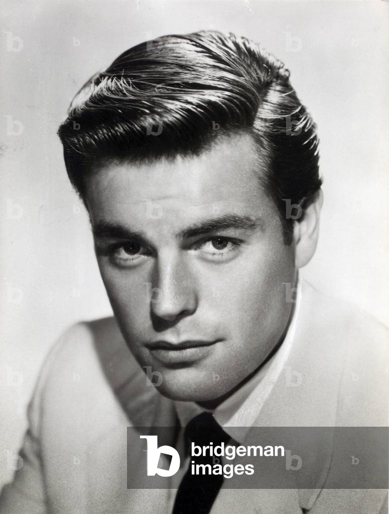 Portrait of American actor Robert Wagner in 1953