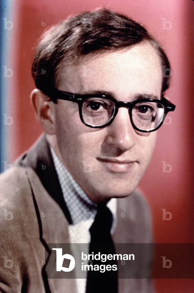 Portrait of American director and actor WOODY ALLEN in 1965