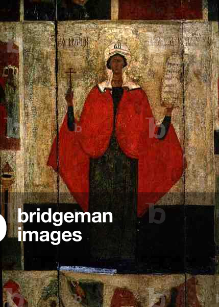 Icon of St. Paraskeva, 16th century (tempera on panel with gold leaf)