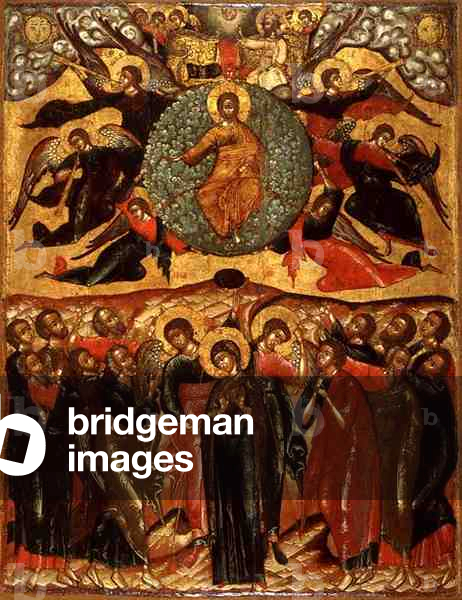 The Ascension of Christ, from the Church of Elijah the Prophet, Yaroslavl, Russia, second half of the 17th century (tempera on panel)