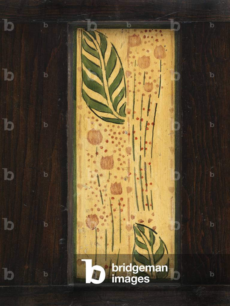 Decorative wall panel (painted oak)