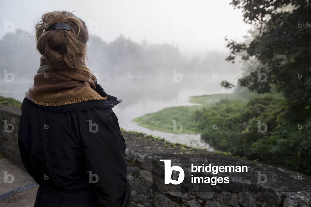 Zen sesshin (retreat). France. (photo)