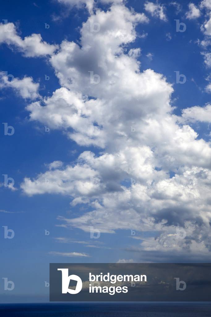 Cloudy sky in Salento, Italy (photo)