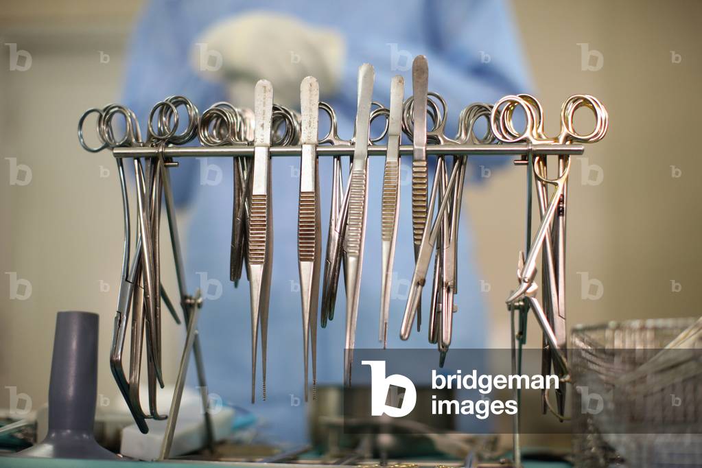 Operating theatre In a cardiac surgery ward. Dakar Senegal