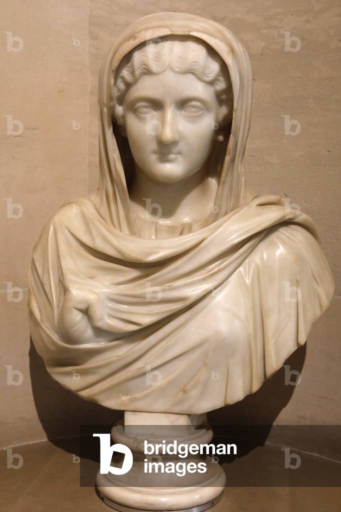 Annia Galeria Faustina, known as Faustina the Younger, 2nd century (marble)