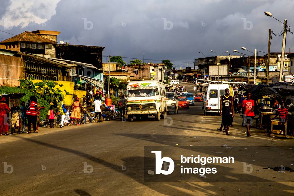Abidjan street scene, Ivory Coast 2017 (photo)