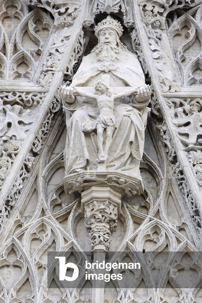 Saint-Vulfran d'Abbeville church God and Jesus, Abbeville, France