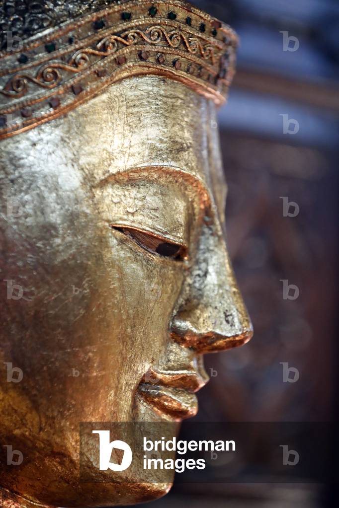 Chua Tu An Buddhist temple, Buddha statue, Saint-Pierre en Faucigny, France (photo)